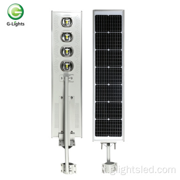 Lumen High Lumen IP65 50WATT 100WATT 150WATT 200WATT COB integrata tutto in un lampione di strada solare a LED